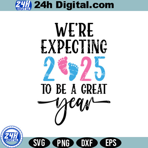 Expecting 2025 SVG Png