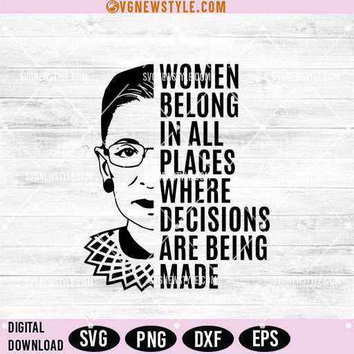 Feminist Quote SVG