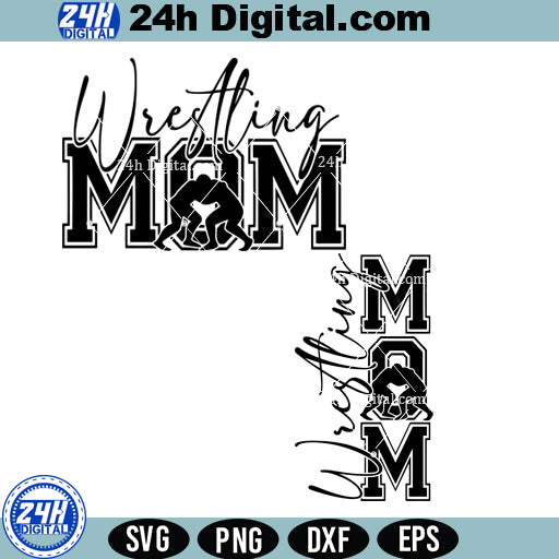 Wrestling Mom Shirt SVG