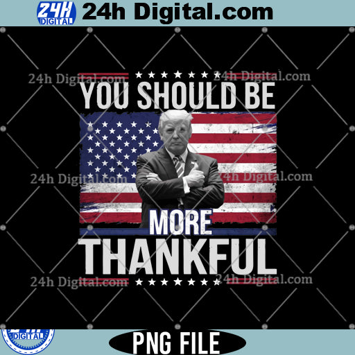 You should be more thankful clipart Png