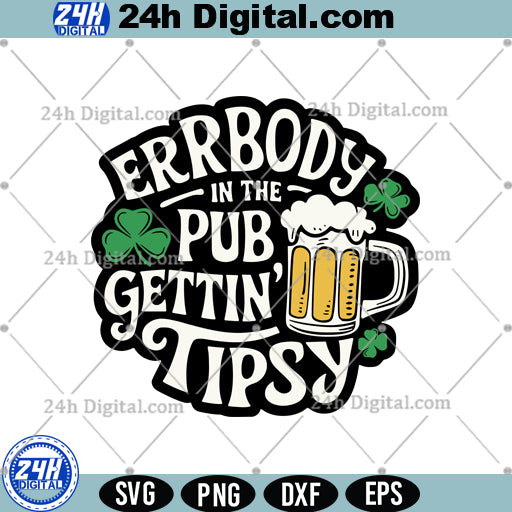 Vintage St Patty's Drinking Svg, Let's Day Drink Svg, Instant Download